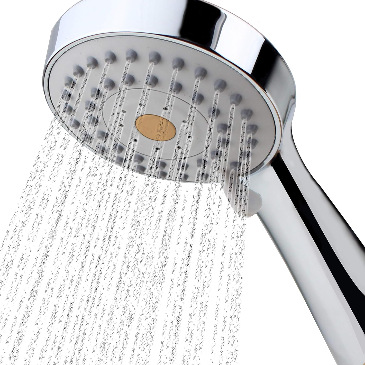 High Pressure Handheld Shower Head with Powerful Shower Spray against Low Pressure Water Supply Pipeline