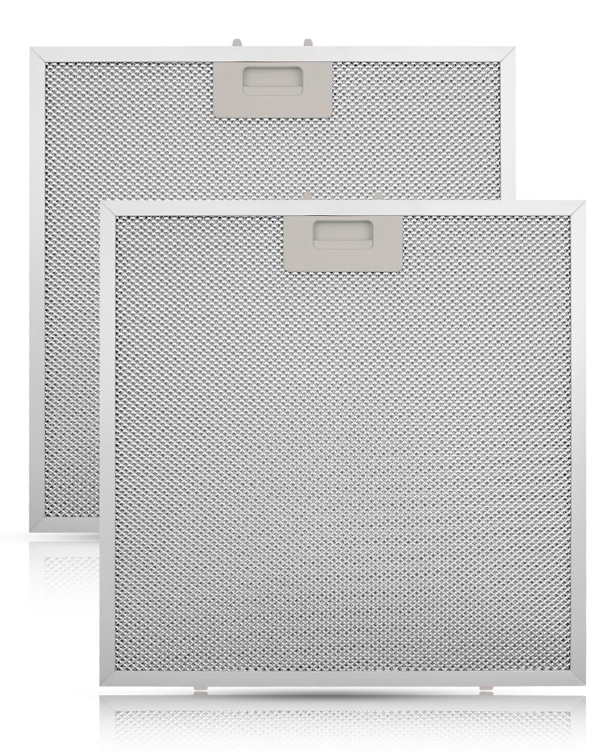 2 filtros de grasa para campana extractora WB02X27207 compatibles con GE Extractor Hood JVX5300BJ1TS JVX5300DJ1BB, filtros de aceite para campana extractora 4463981 AP6039217 PS11771771 EAP11771771