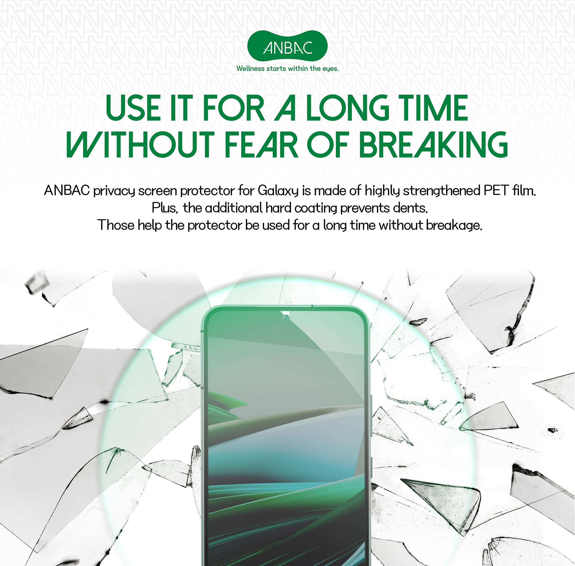 [1 Pack] Compatible for Samsung Galaxy S22 Privacy Screen Protector 6.1”,Samsung Galaxy S22 Anti-Glare Screen Protector Privacy,Support Fingerprint Unlock,Easy Installation,Scratch Resistant