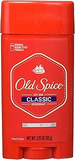 Classic Deodorant Stick, Original 3.25 oz (Pack of 3) (38970)