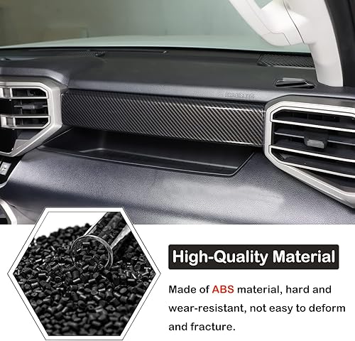 Miniatura 3 de Aunginsy Tiras de panel de control central compatibles con Toyota TundraSequoia 2022-2025 para consola central de automóvil, panel de moldeo,