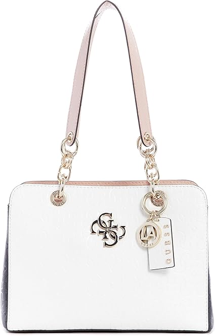guess pink quilted bolsa