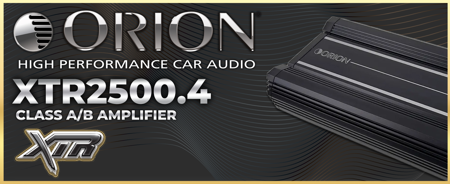 スローライフ Tripper AB & Accublade XTR Amazon.com: Orion XTR Series XTR2500.4 High Power Class A/B 4