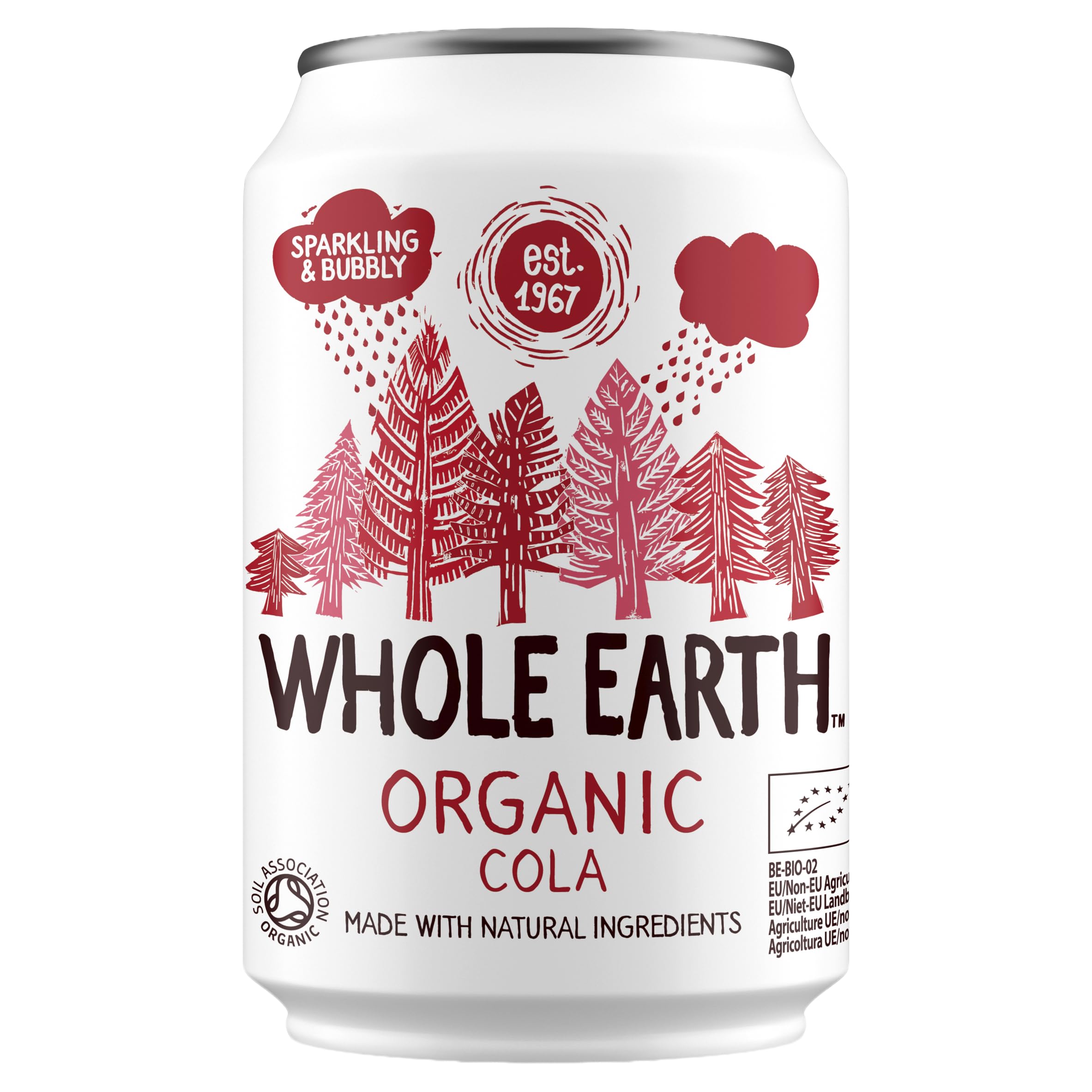 Whole Earth Organic Sparkling Cola Drink, 330ml