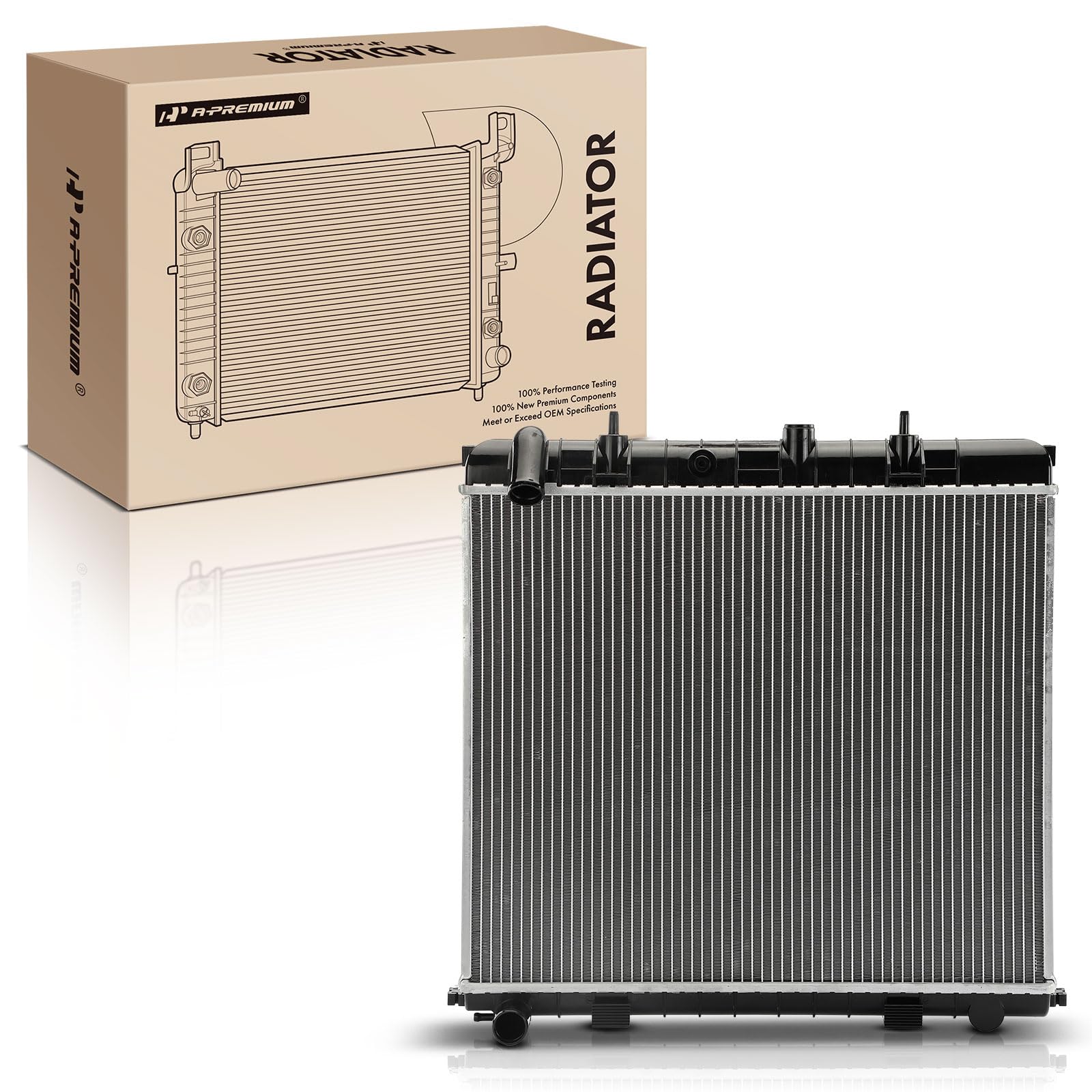 Land Rover Discovery Radiator Range Rover Coolant Radiator A-Premium Engine Coolant Radiator For Land ...