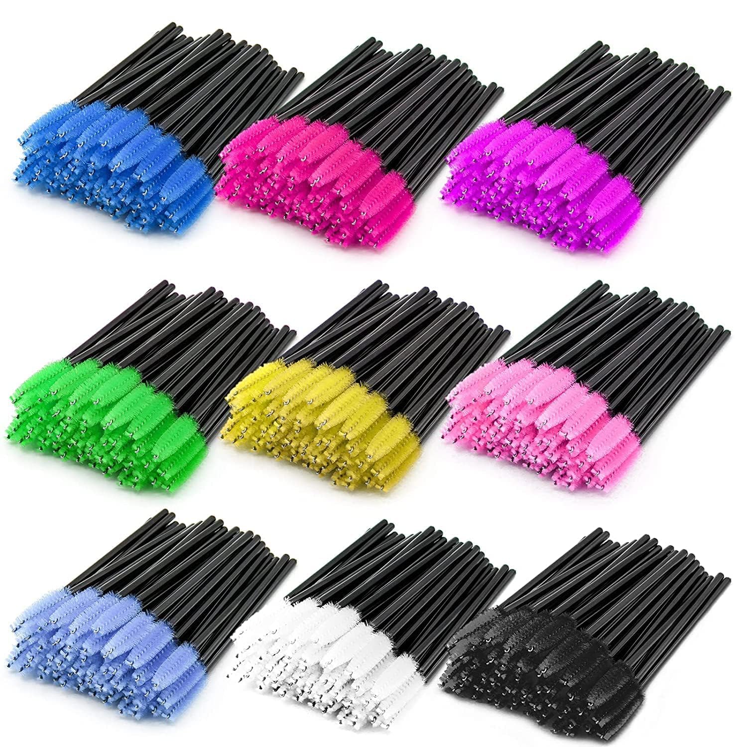 COSLUXE Disposable Mascara Brushes,30 Pcs Eyelash Brushes Mascara Wands Applicator Eyelash Extensions Makeup Tools Eyebrow Brush - Image 6 thumbnail