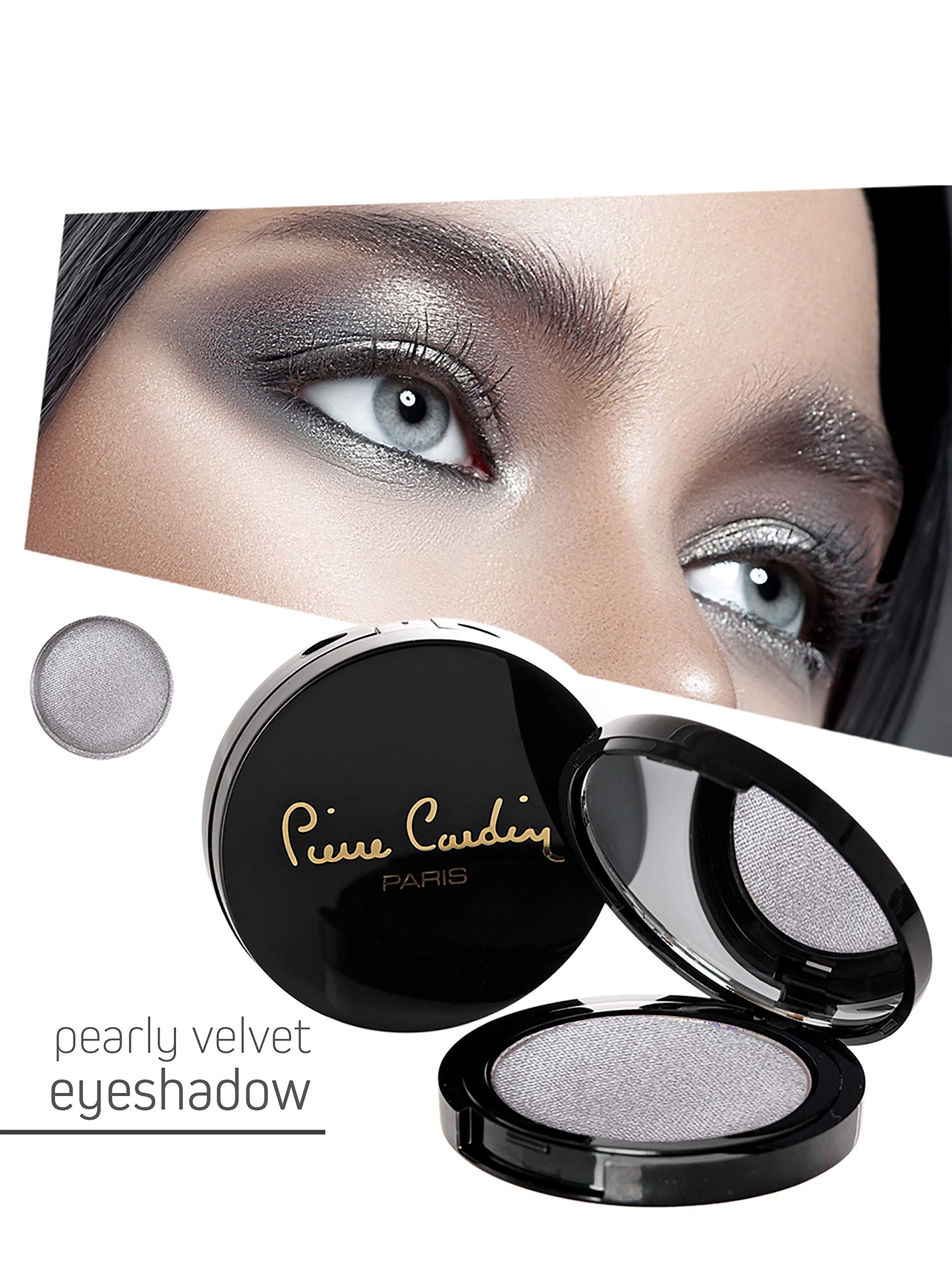 Pierre Cardin Pearly Velvet Eyeshadow - Silver Grey 1 Paket (1 x 150 g)