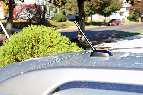 Miniatura 8 de AntennaMastsRus - La original de 6 3/4 pulgadas es compatible con Lexus IS350 Convertible (2010-2015) - Antena de goma corta a prueba de lavado de