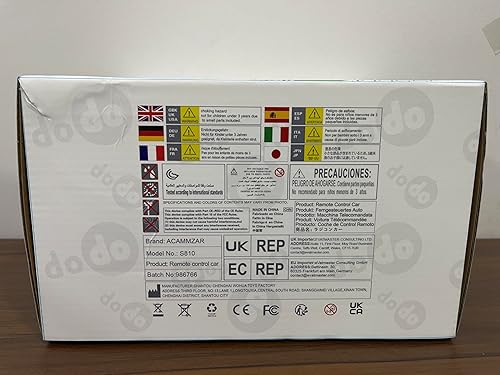 Miniatura 9 de ACAMMZAR Coche de control remoto para niños, motocicleta RC 116, 22+kmh, control remoto de tres ruedas, con luz, spray para niños y niñas, regalo de