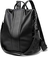 Vista 38 de Mochila impermeable liviana de nailon antirrobo para mujer, Caqui, M