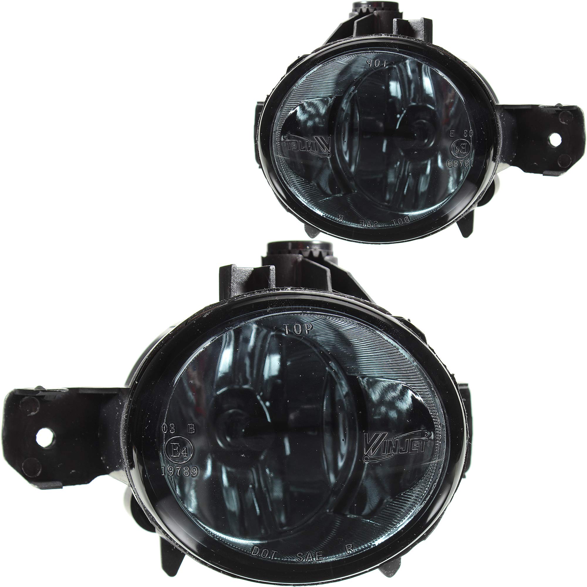 Jeu de phares antibrouillard H11 pour E87 E81 E88 E82 E83 E84 E70 X1 X3 X5 Transparent fumé
