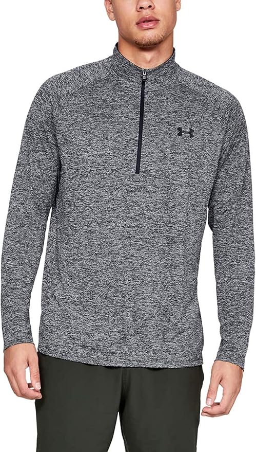 under armour mens half zip top