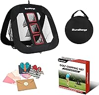 Vista 11 de Red de astillado de golf emergente: ayuda definitiva de chip de entrenamiento para precisión y distancia, al aire libre Práctica interior, regalo