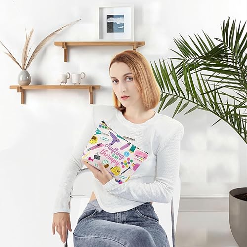 Miniatura 5 de WZMPA Kit de supervivencia para manualidades, regalos para manualidades, álbumes de recortes, maquillaje, cremallera, bolsa de mercancía, terapia de