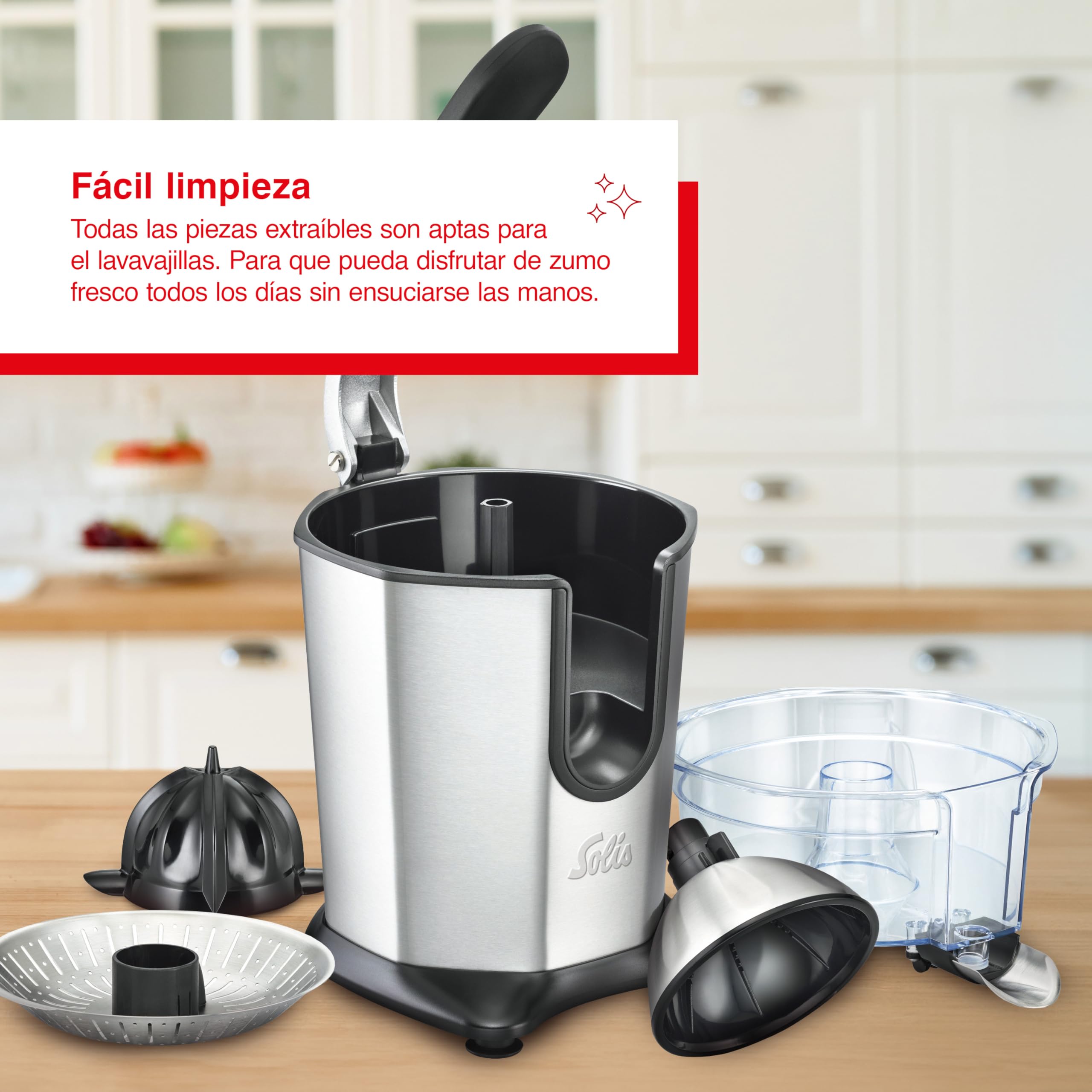 Solis Citrus Juicer 8453 - Exprimidor eléctrico de cítricos (160 W, 160 W)