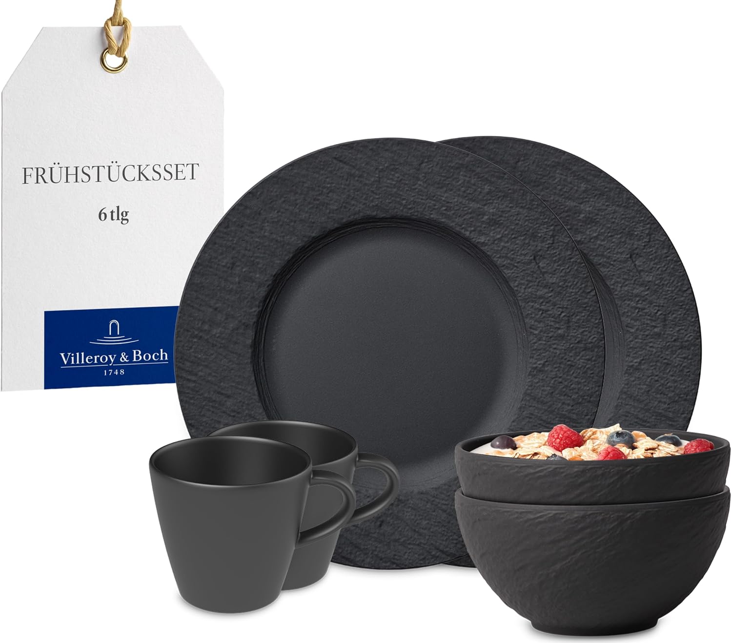 Villeroy Boch Geschirr Schwarz