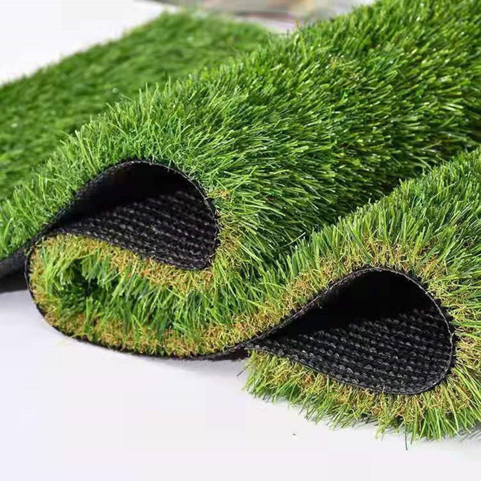 Césped artificial de 15 mm alfombra sintética 2x4 m exterior