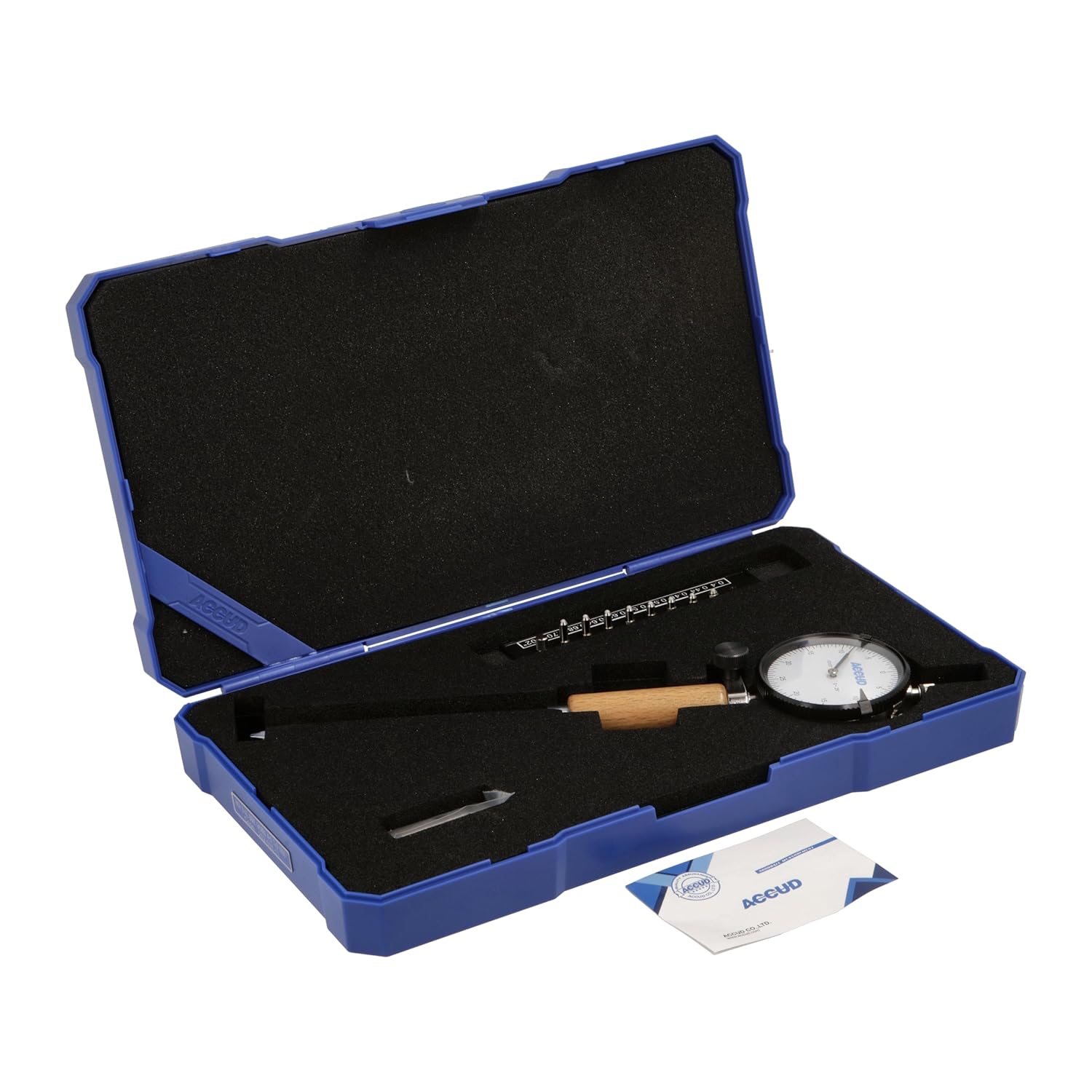252-007-11 Bore Gauge and Dial Indicator, Inch, 0.4-0.7" Range, 0.0005" Graduations, 0.00075" Accuracy