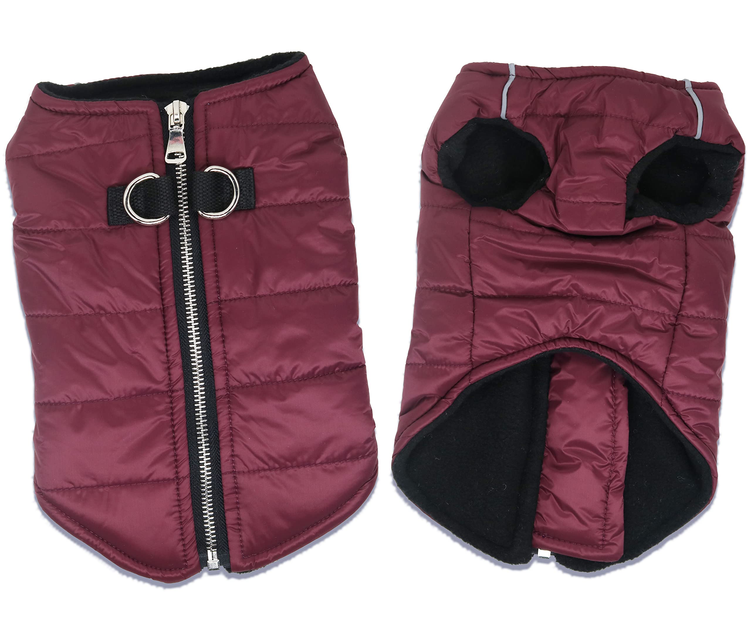 Puppy Winter Coats Small Dog Coat Waterproof Dog Jackets Puppy Jacket Coats fo Small Dogs Cold Weather Coats Padded Vest