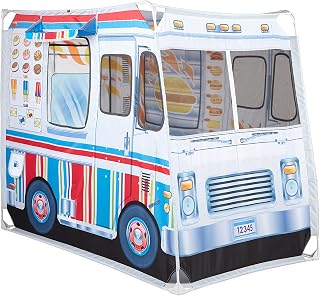 Melissa & Doug Fabric Food Truck Playhouse Toy Tent