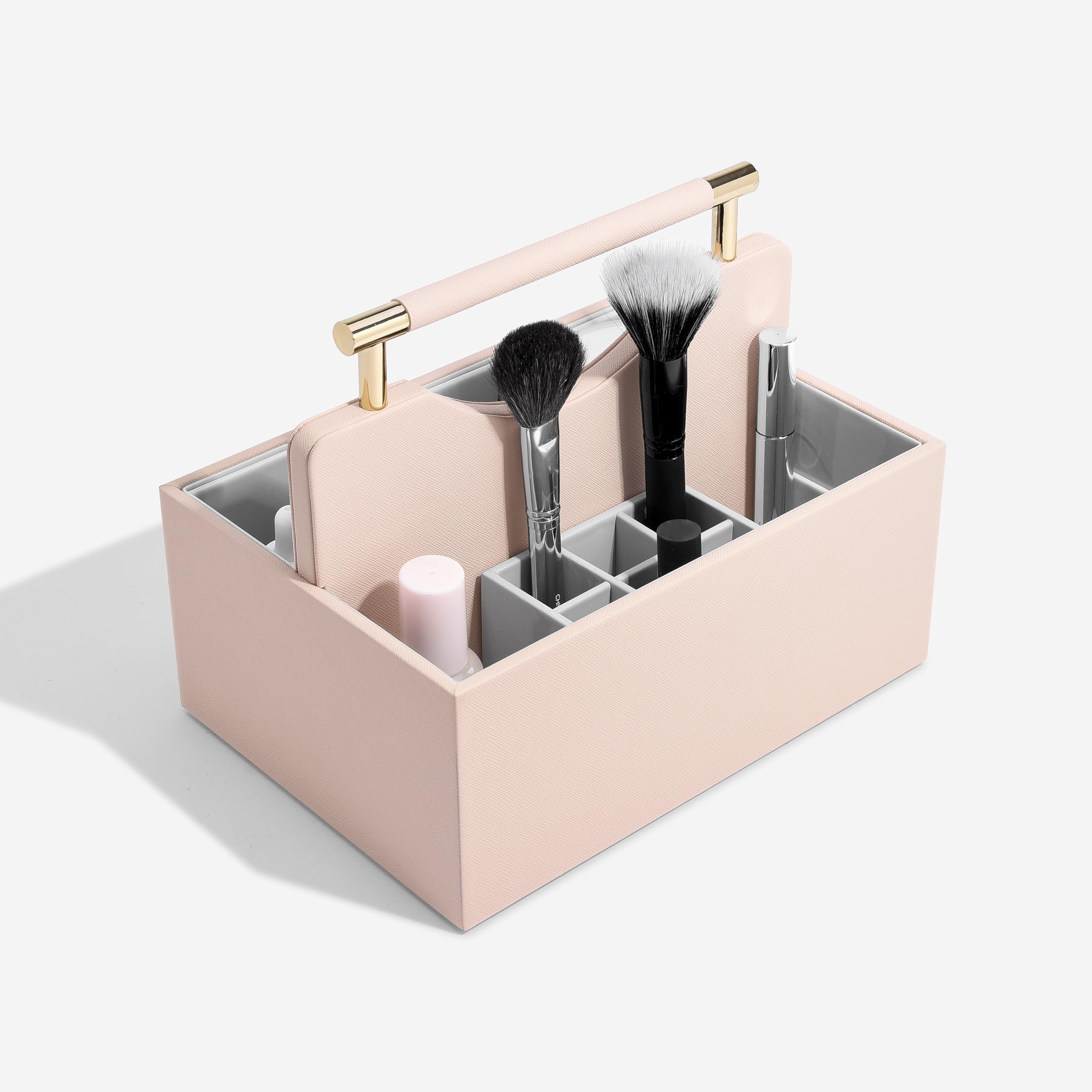 Stackers Klassische Kosmetik-Werkzeugbox, Blush Pink