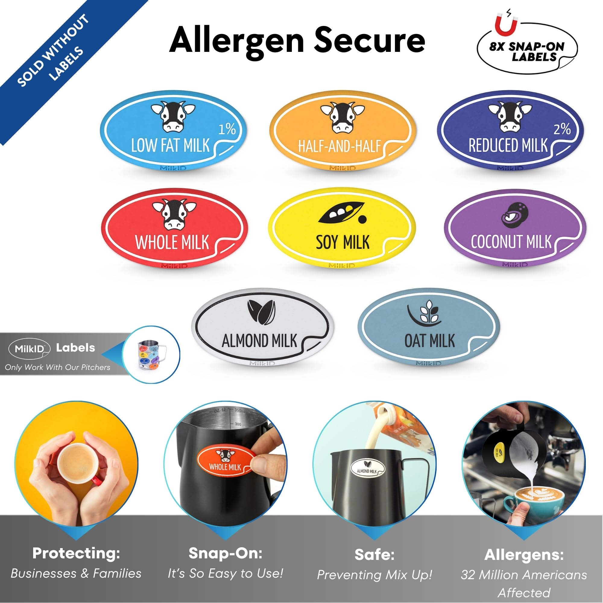 milk⭐ ZX Milk Frother Electric Foam Maker with Whisk High Speed