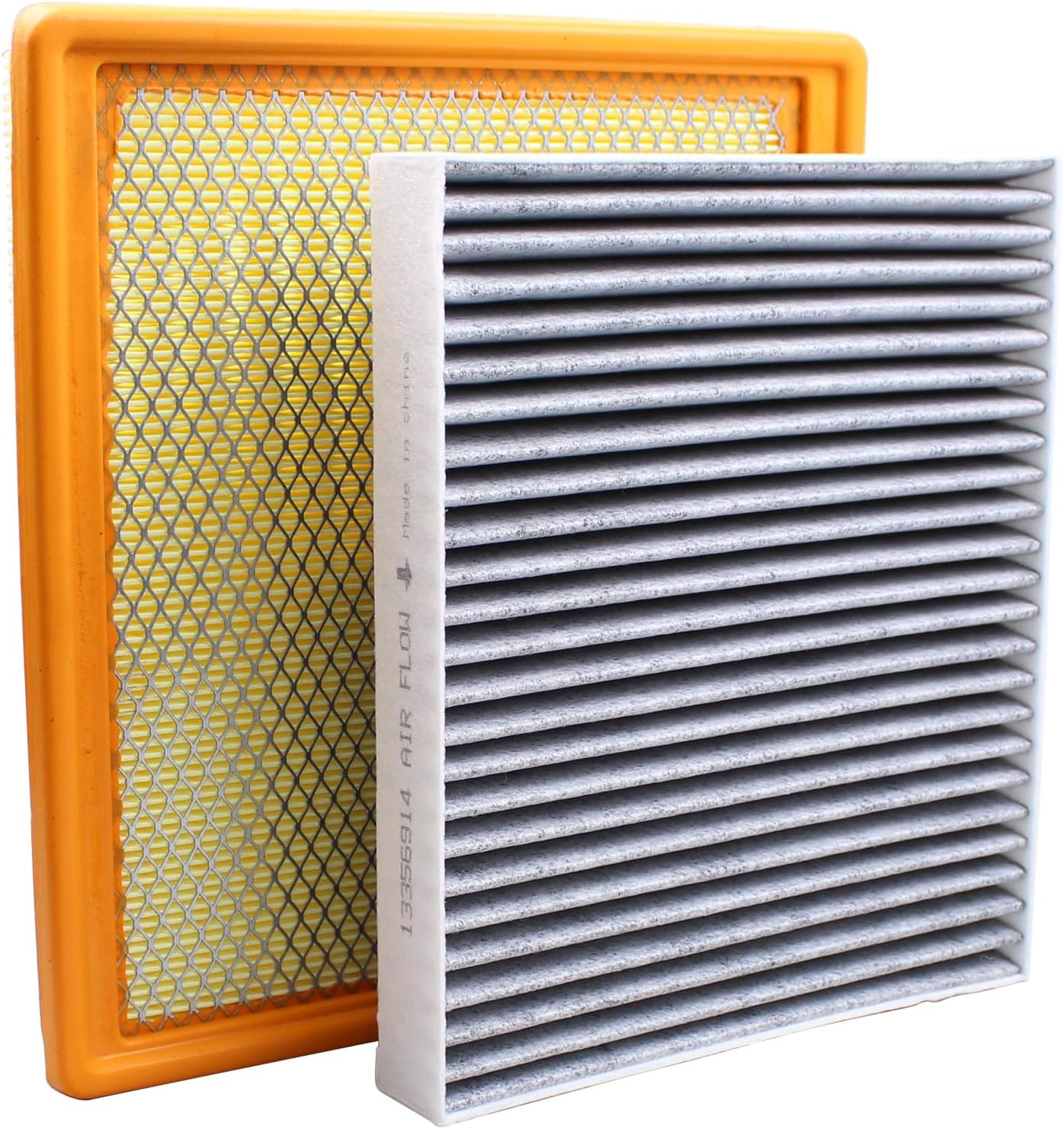 MOTOKU Engine Air Filter and Charcoal Cabin Air Filter Kit for Chevrolet Colorado 2015-2020 for GMC Canyon 2015-2022