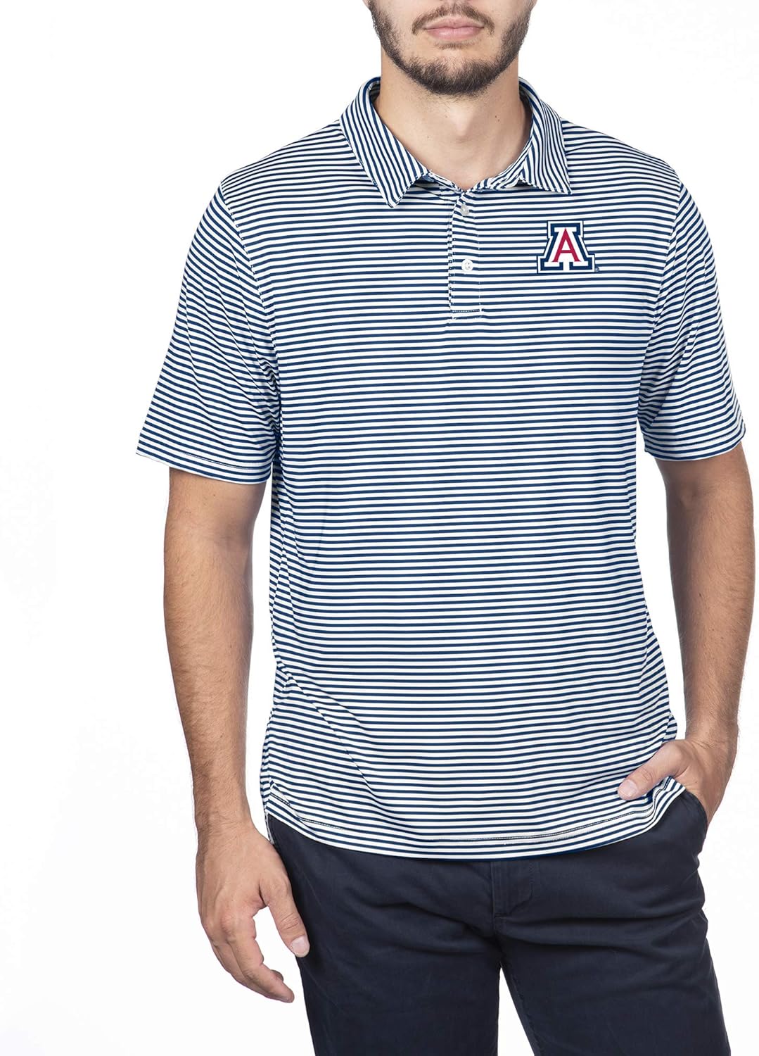 Top of the World Men's Stretch Bunker Polo : Clothing