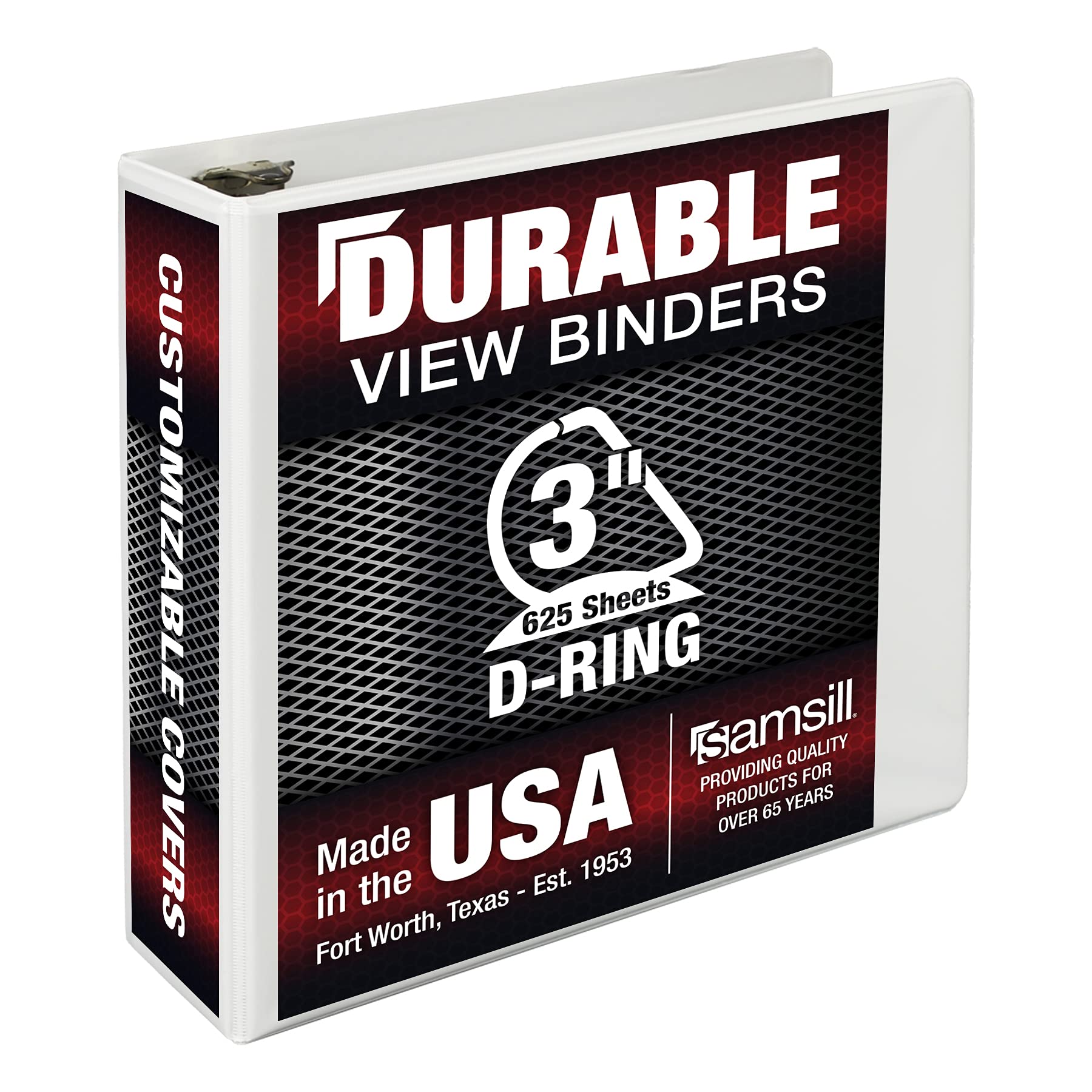 Snapklik.com : Samsill Durable 3 Inch 3 Ring Binder