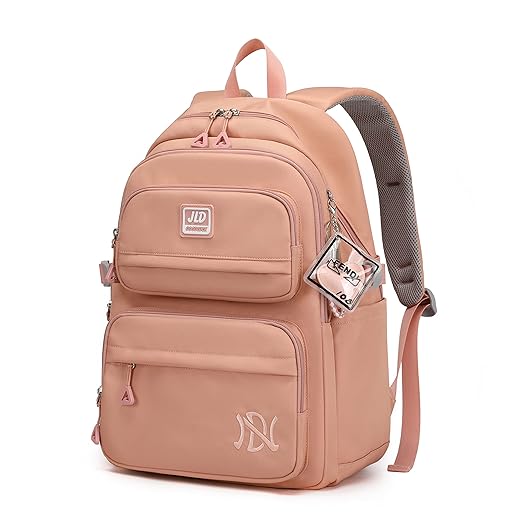 Mochila feminina bolsa escolar impermeável bolsa notebook 15,6 polegadas mochilas casual grande nylon