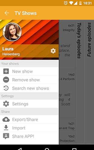 TV Shows - All shows at your fingertip!