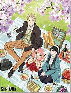 Great Eastern Entertainment Spy X Family - Spring Post Illustrations Throw Blanket 46