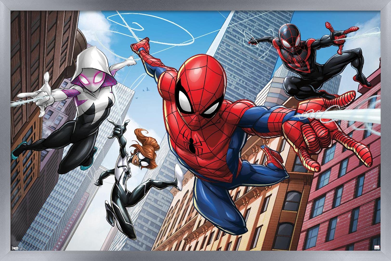 Amazon.com: Trends International Marvel Comics - Spider-Man - Web