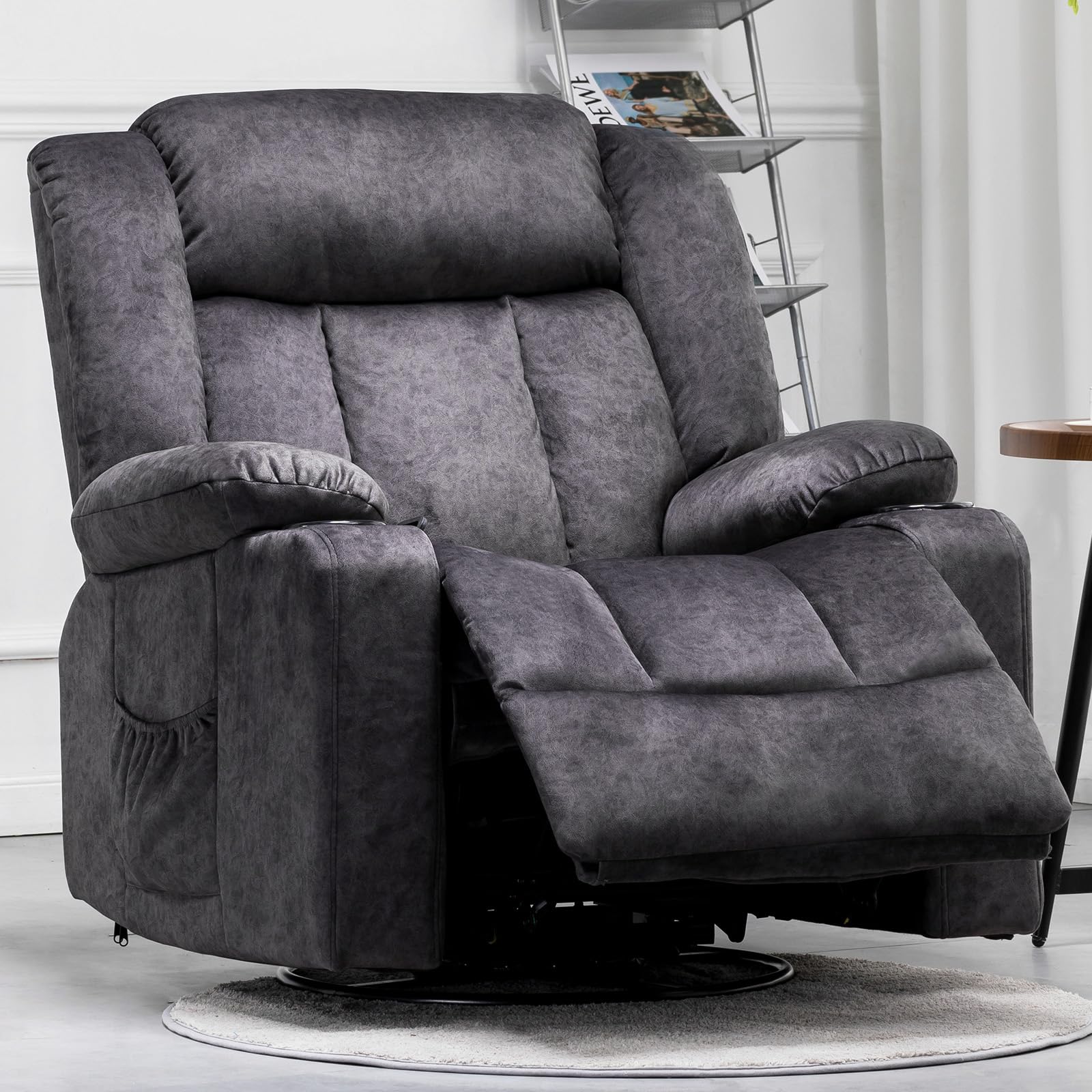 Amazon.com: COMHOMA Recliner Chair,360° Swivel Rocker Glider