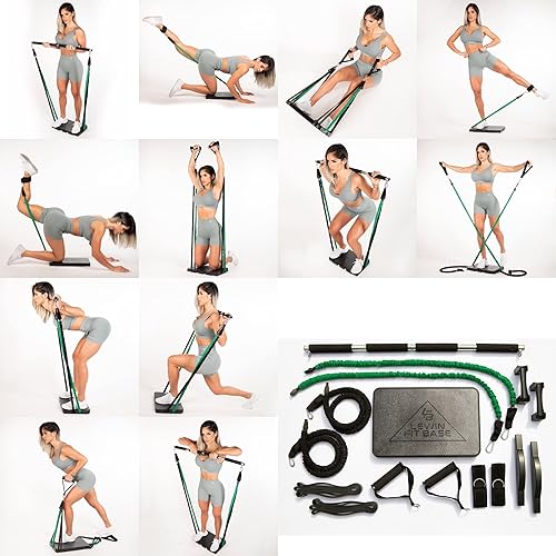 Base Lewin Fit. Venta masiva. $149 Ahora solo $59., Viene con accesorios de rueda y equilibrio. Asas de empuje, 6 bandas, anclaje de puerta, banda