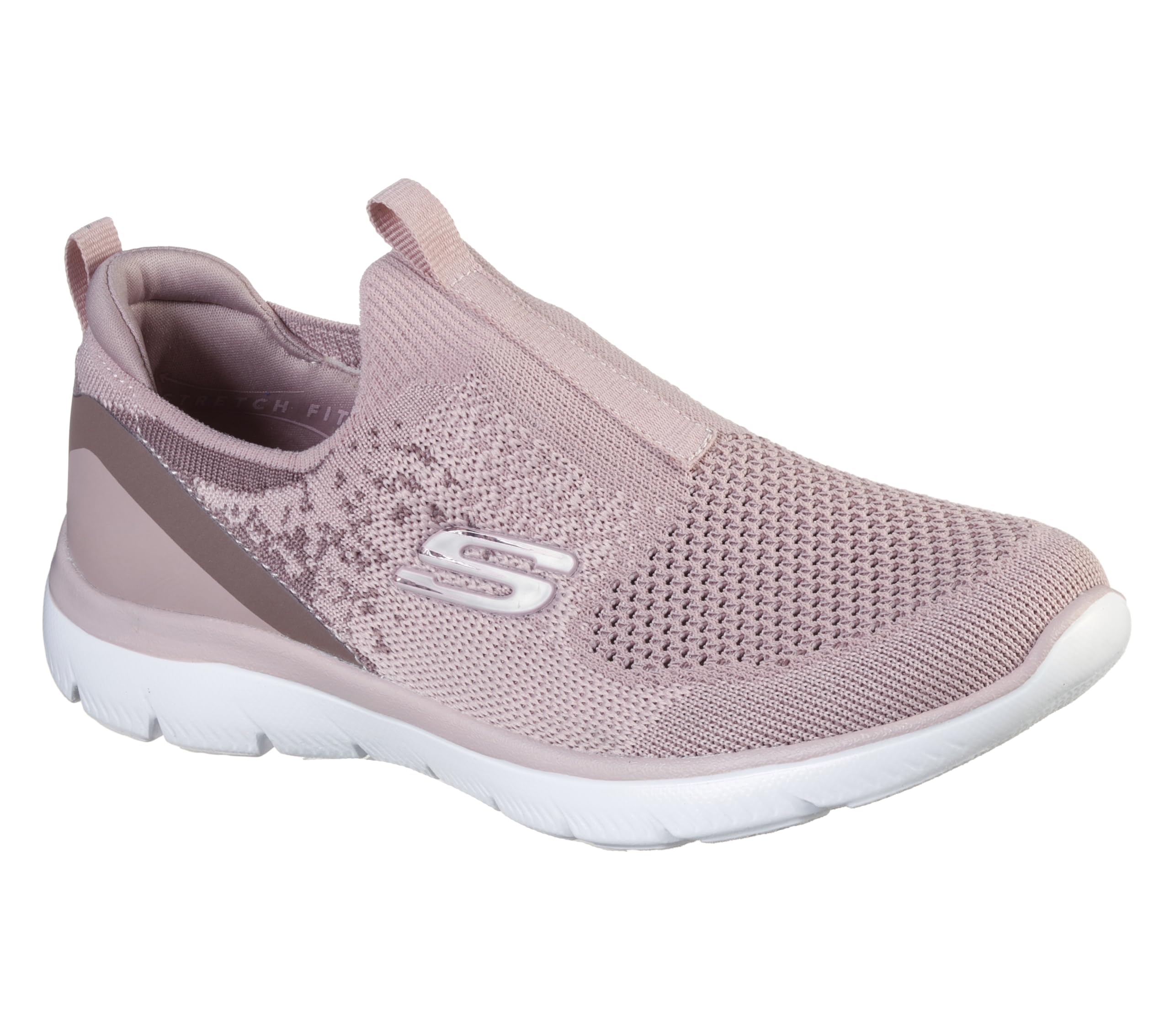 skechers Womens Summits Mauve Casual Sneakers-picture-36