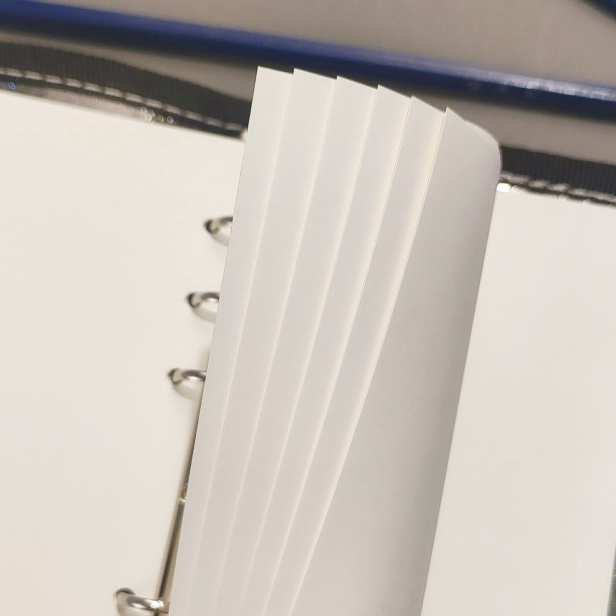 A6 Carta di Ricarica 135 Fogli, Inserti per Planner con Griglia 6 Fori Bianco per Filofax Bullet Journal