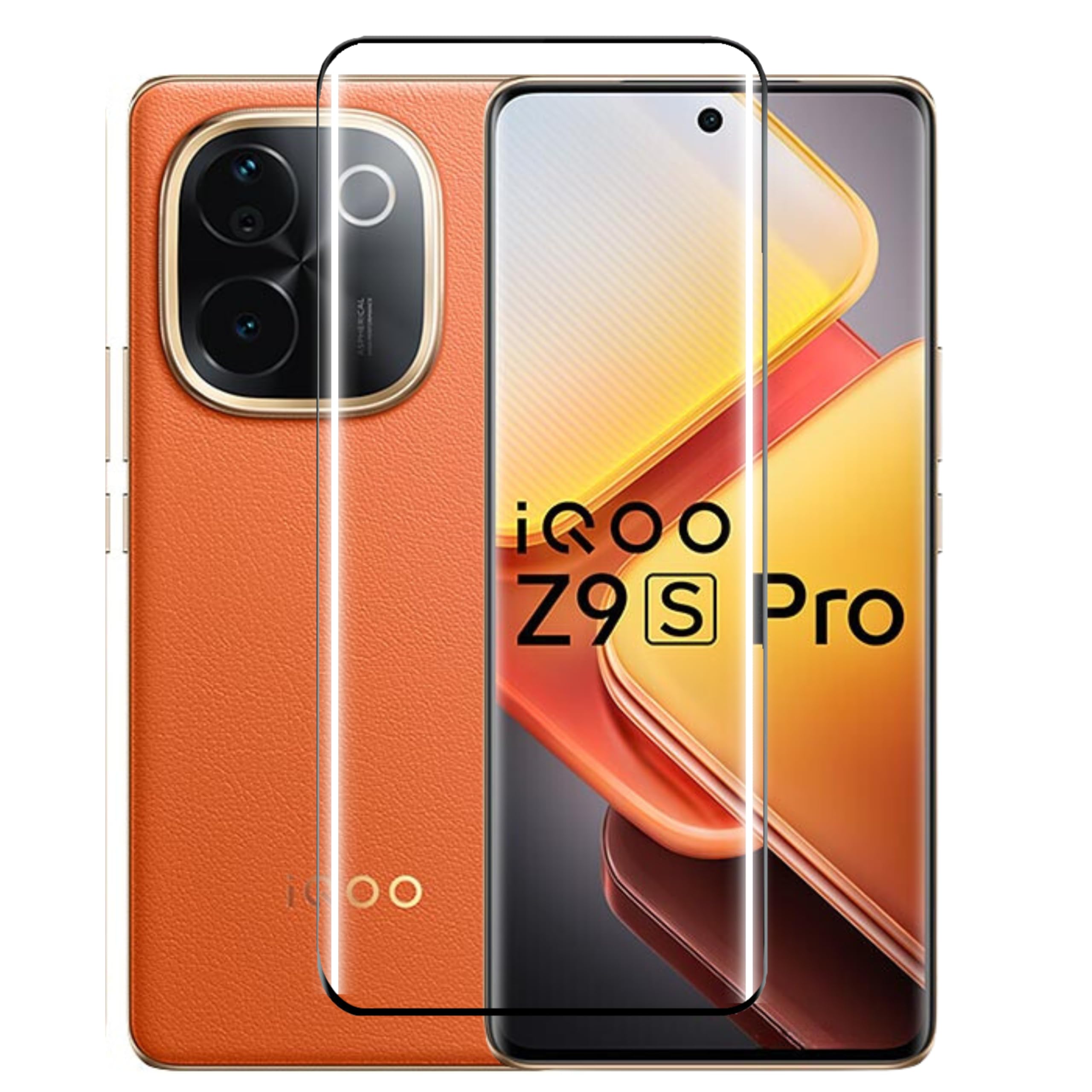 Designerz hub® iQOO Z9s Pro 5G / Z9s 5G Ultra Premium Adavnced Glue UV Curved Tempered Glass | HD clarity Full Edge Protection With Installation Kit for iQOO Z9s Pro 5G / Z9s G (B0DCNBYH2X) Amazon Price History, Amazon Price Tracker