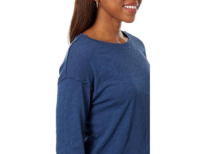 Long Sleeve Cropped Boxy Top - Image 4