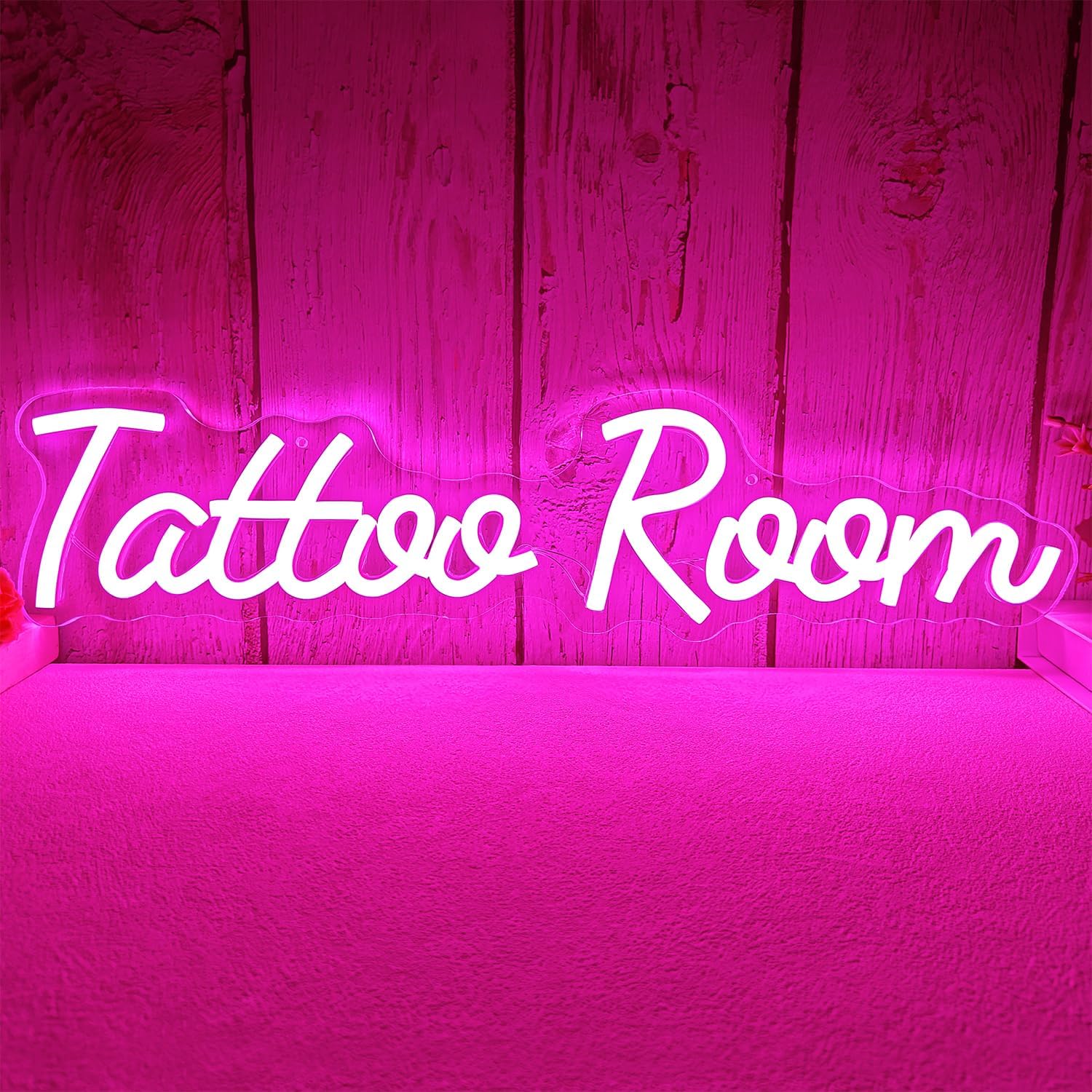 Tattoo Neon Sign Dimmable Tattoo Room Neon Signs for Wall Decor Artistic Studio Wall Art Cool Led Neon Light for Tattoo Shop Decor Gifts for Artists