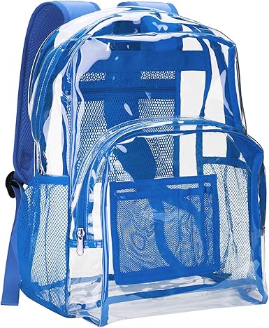 clear backpack uk