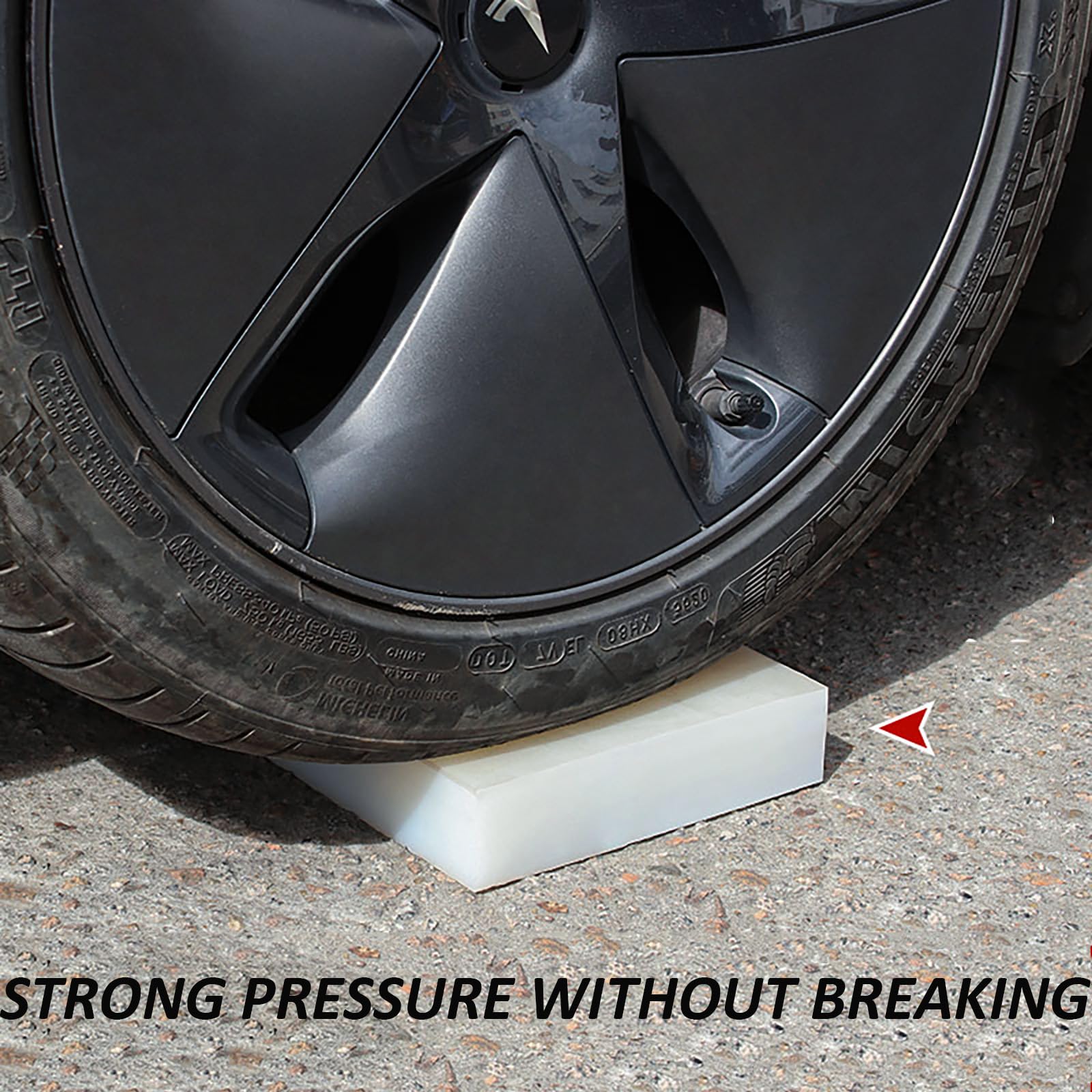 TIHONORI Silikon-Kissenauflagen 2er Pack 100x100mm - Stoßdämpfend & Rutschfest