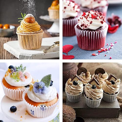 Miniatura 7 de Paquete de 3 moldes de silicona redondos grandes de 6 cavidades, molde de silicona antiadherente para hacer cilindros trapezoidales para dulces,