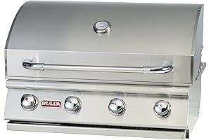 Bull Outlaw Drop-In Natural Gas Grill Head