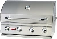 Bull Outlaw 30-Inch Built-In Natural Gas Grill BG-26039 - 60,000 BTU Stainless Steel, 575 Sq In Cooking Area