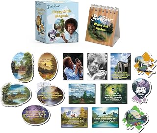 RP Minis Bob Ross Happy Little Magnet Set Mini Edition Kit, Multi