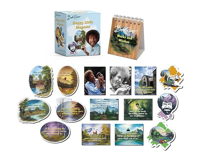 Bob Ross: Happy Little Magnets (RP Minis) - Paperback