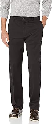 Men's Classic Fit Easy Khaki Pants (Regular and Big & Tall)