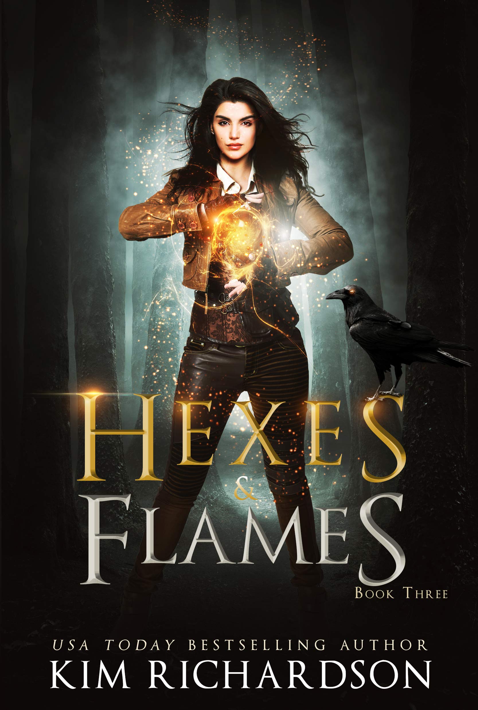 Hexes & Flames: A Witch Urban Fantasy (The Dark Files Book 3)