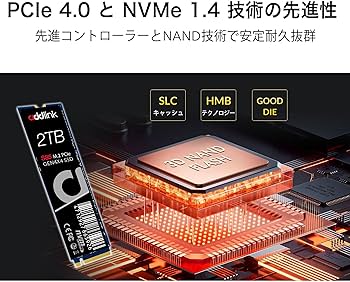 内蔵型SSD Addlink S85 M.2 SSD 2TB Amazon | Addlink S85 2TB PCIe 4.0 M.2 Gen 4 Memory Expansion SSD